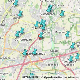 Mappa Via Lambro, 20864 Agrate Brianza MB, Italia (2.738)