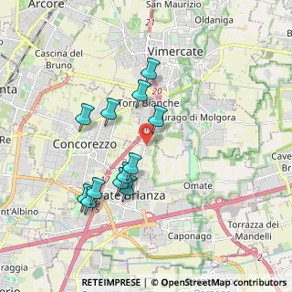 Mappa Via Lambro, 20864 Agrate Brianza MB, Italia (1.71333)