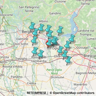 Mappa Via Donatori di Sangue, 24050 Palosco BG, Italia (10.63412)