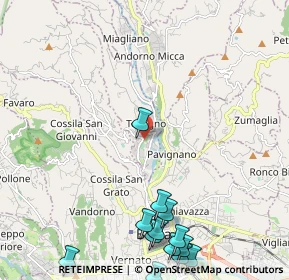 Mappa Via Martiri della Libertà, 13818 Tollegno BI, Italia (3.02462)