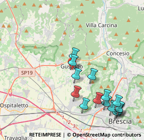 Mappa Via Armando Diaz, 25064 Gussago BS, Italia (4.60733)