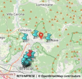 Mappa Via Scuole, 25075 Nave BS, Italia (5.01471)