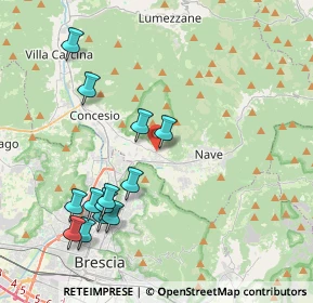 Mappa Via Scuole, 25075 Nave BS, Italia (4.33077)