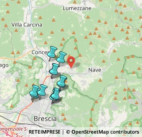 Mappa Via Scuole, 25075 Nave BS, Italia (3.60583)
