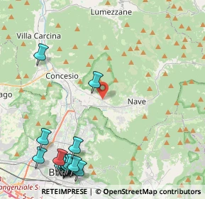 Mappa Via Scuole, 25075 Nave BS, Italia (6.01867)
