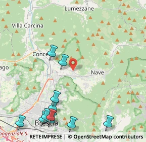 Mappa Via Scuole, 25075 Nave BS, Italia (5.63182)