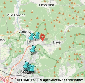 Mappa Via Scuole, 25075 Nave BS, Italia (5.27857)