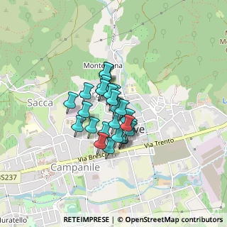 Mappa Via Monte Conche, 25075 Nave BS, Italia (0.25185)