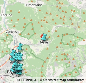 Mappa Via Monte Conche, 25075 Nave BS, Italia (6.7135)