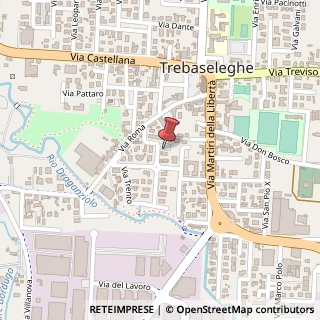 Mappa Via Torino, 19, 35010 Trebaseleghe PD, Italia, 35010 Trebaseleghe, Padova (Veneto)
