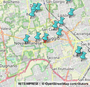 Mappa Viale della Repubblica, 20853 Muggiò MB, Italia (2.24143)