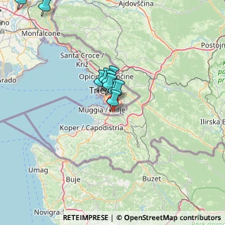 Mappa SP13, 34015 Muggia TS, Italia (15.02273)