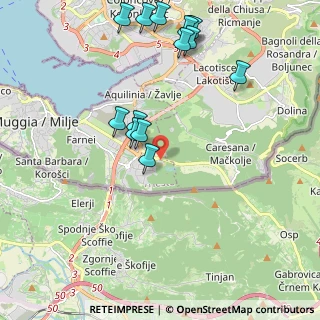 Mappa SP13, 34015 Muggia TS, Italia (2.29929)