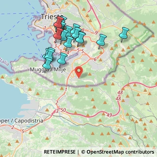Mappa Località Caresana, 34015 Muggia TS, Italia (4.2865)
