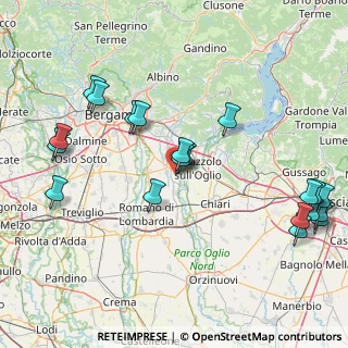 Mappa Via per Mornico, 24050 Palosco BG, Italia (19.337)
