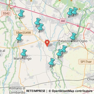 Mappa Via per Mornico, 24050 Palosco BG, Italia (4.78455)