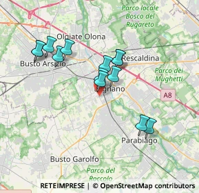 Mappa Parchetto Rossini, 20025 Legnano MI, Italia (3.20154)