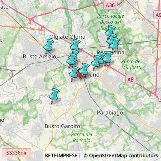 Mappa Parchetto Rossini, 20025 Legnano MI, Italia (2.83)