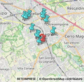 Mappa Parchetto Rossini, 20025 Legnano MI, Italia (1.44)
