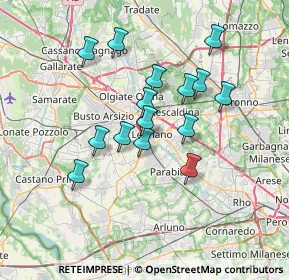 Mappa Parchetto Rossini, 20025 Legnano MI, Italia (5.986)