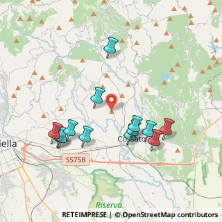 Mappa Frazione Mombello, 13854 Quaregna BI, Italia (3.80154)