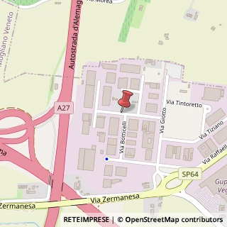 Mappa Via Giovan Battista Tiepolo, 21, 31021 Mogliano Veneto, Treviso (Veneto)