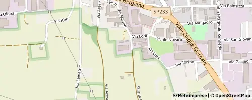 Mappa Caronno Pertusella