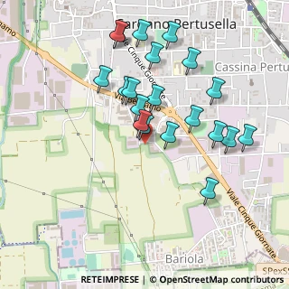 Mappa Via Milano, 21042 Caronno Pertusella VA, Italia (0.462)