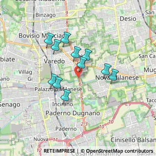 Mappa H5QF+G8, 20037 Paderno Dugnano MI, Italia (1.46364)