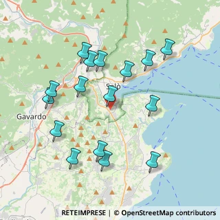 Mappa Via Burago, 25087 Salò BS, Italia (4.01688)