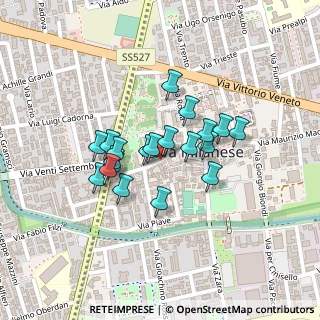Mappa Via Paolo Mariani, 20834 Nova Milanese MB, Italia (0.163)