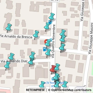 Mappa Via IV Novembre, 25064 Piazza BS, Italia (0.06923)