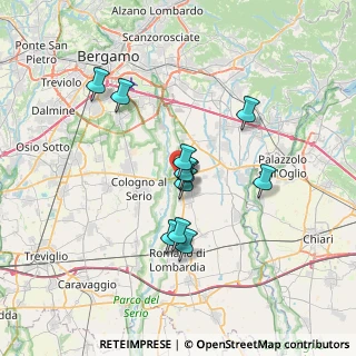 Mappa Via 25 Aprile, 24050 Ghisalba BG, Italia (5.74)