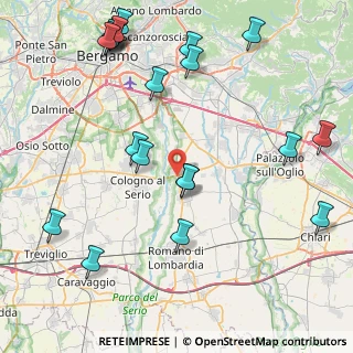 Mappa Via 25 Aprile, 24050 Ghisalba BG, Italia (10.5255)