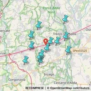 Mappa Via Firenze, 20060 Trezzano rosa MI, Italia (3.23692)