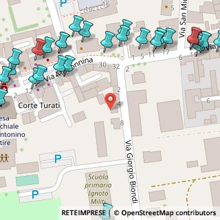 Mappa Via Giorgio Biondi, 20834 Nova Milanese MB, Italia (0.1)