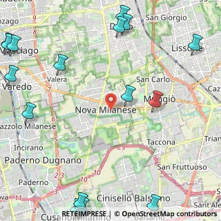 Mappa Via Giorgio Biondi, 20054 Nova Milanese MB, Italia (3.49688)