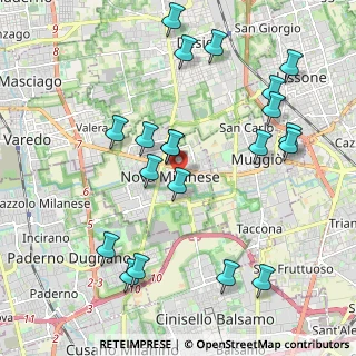 Mappa Via Giorgio Biondi, 20054 Nova Milanese MB, Italia (2.2335)