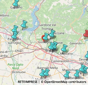 Mappa Via Pinidolo, 25064 Gussago BS, Italia (20.63947)