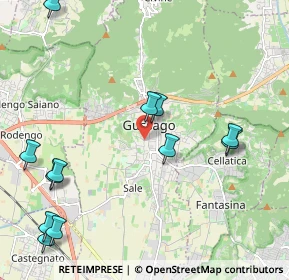 Mappa Via Pinidolo, 25064 Gussago BS, Italia (2.59333)