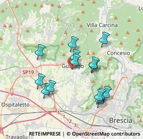 Mappa Via Pinidolo, 25064 Gussago BS, Italia (3.31571)