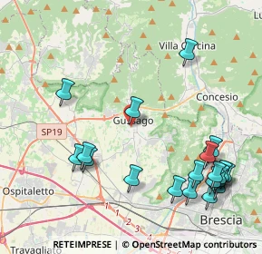 Mappa Via Pinidolo, 25064 Gussago BS, Italia (5.1075)