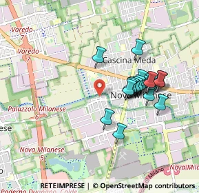 Mappa Via San Grato, 20834 Nova Milanese MB, Italia (0.8035)