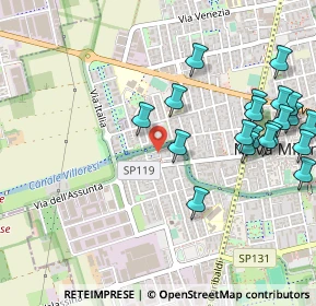 Mappa Vicolo dei Fiori, 20834 Nova Milanese MB, Italia (0.6015)