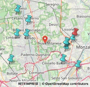 Mappa Ciclabile Villoresi, 20834 Nova Milanese MB, Italia (4.92)