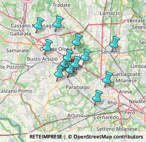 Mappa Via Roma, 20028 San Vittore Olona MI, Italia (5.10571)