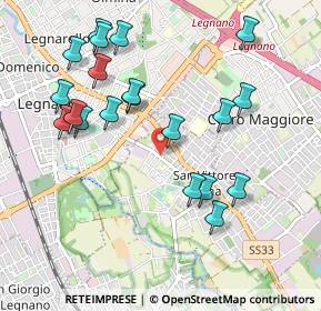 Mappa Via Roma, 20028 San Vittore Olona MI, Italia (1.04)