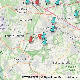 Mappa Via Massari Marzoli, 21052 Busto Arsizio VA, Italia (5.5825)