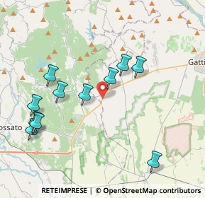 Mappa Via Pieve de' Pecurili, 13060 Roasio VC, Italia (4.16364)