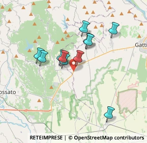 Mappa Via Pieve de' Pecurili, 13060 Roasio VC, Italia (3.00273)